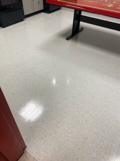 Commerical VCT Floor Strip & Wax in Milford, DE (2)