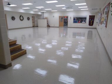 Before & After Floor Strip & Wax in Salisbury, MD (2)